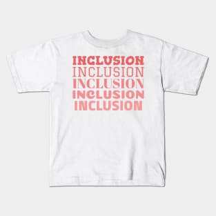 Inclusion 5 by Kristalin Davis Kids T-Shirt